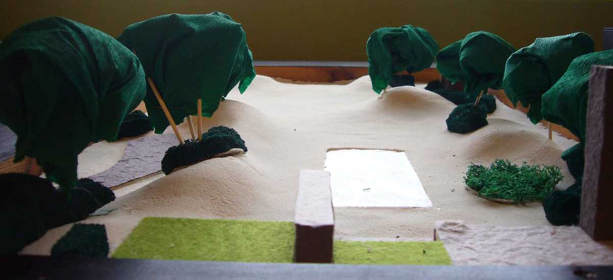 foto tuinmaquette